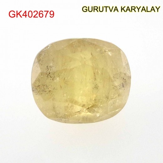 Yellow Sapphire – 6.86 Carats (Ratti-7.58) Pukhraj